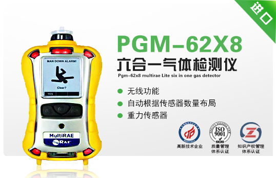 PGM-62X8 MultiRAE Lite六合一气体检测仪
