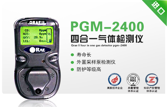 QRAE II 四合一气体检测仪PGM-2400